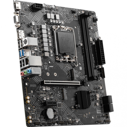 Motherboard MSI PRO H610M-G DDR5, Chipset Intel H610, LGA1700, mATX - vista alternativa